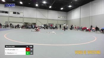 80 lbs Rr Rnd 1 - Noah Shuemake, Heat 9U vs Ezekiel Masburn, Roughriders 9U