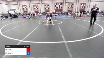 113 lbs Consi Of 32 #2 - Mason Lugo, Nj vs Marcos Asan, Nj