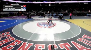 132 lbs Quarterfinal - Haley Gonzales, Hicksville vs Alexa Doxey, Niagara Wheatfield