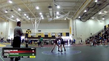 130 lbs Cons. Round 3 - Katelynn Erme, Boardman vs Kora Radolovic, Madison