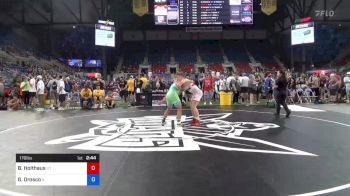 170 lbs Cons 64 #2 - Benedict Holthaus, Utah vs Gabriel Orosco, Illinois