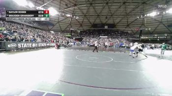 Boys 1B/2B 150 Cons. Round 2 - Braxden Gransbery, Colfax vs Baylor Rosen, Kettle Falls