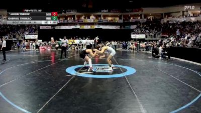 5A 114 lbs Champ. Round 1 - Jakob Torrez, Sandia vs Gabriel Trujillo, Farmington