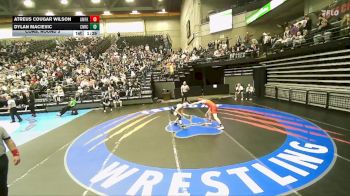 6A 126 lbs Cons. Round 3 - Dylan Macievic, Corner Canyon vs Atreus Cougar Wilson, American Fork