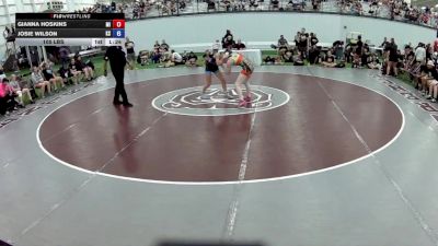 105 lbs Gianna Hoskins, Michigan vs Josie Wilson, Kansas