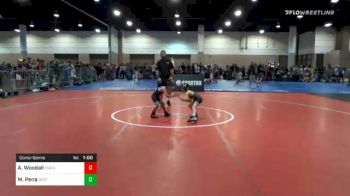 49 lbs Consolation - Antonio Woodall, Massachusetts vs Mateo Pena, South Carolina