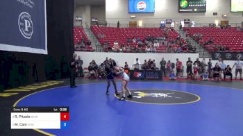 33 kg Cons 8 #2 - Ryan Pitzele, Bear Cave Wrestling Club vs Mikael Cain, Grindhouse Wrestling Club
