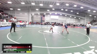 5-190 lbs Cons. Round 1 - Langston Lewis, Douglas S. Freeman vs Jt Nestro, Independence High School