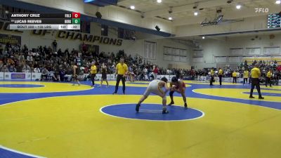 135 lbs Consi Of 16 #2 - Anthony Cruz, Folsom vs Lucas Reeves, Bergen Catholic (NJ)