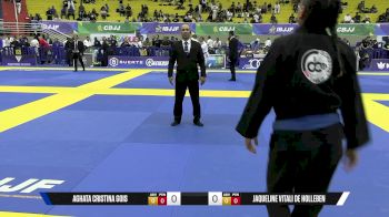Jaqueline Vitali De Holleben vs Aghata Cristina Gois 2025 Brasileiro Jiu-Jitsu IBJJF