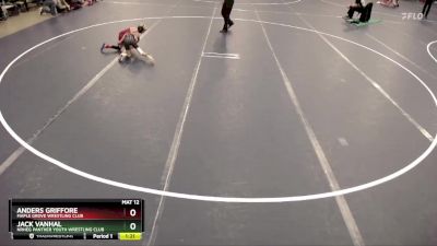 56 lbs Cons. Round 2 - Anders Griffore, Maple Grove Wrestling Club vs Jack VanHal, NRHEG Panther Youth Wrestling Club