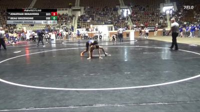 1A-4A 106 Champ. Round 2 - Jonathan Benavides, Bayside Academy vs Beau Brizendine, Orange Beach High School