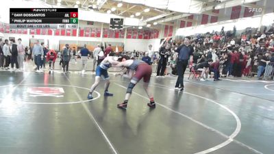 132 lbs Consolation - Davi DosSantos, Arlington vs Philip Watson, Framingham