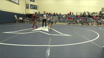 1st Place Match - Jordan Hunter, UNLV-WOMEN vs Siomara Hernandez, Menlo NCWA WOMEN