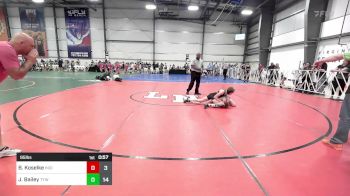 95 lbs Rr Rnd 2 - Brody Koselke, Indiana Outlaws Maroon vs Jeremiah Bailey, TYW New Breed Jr High