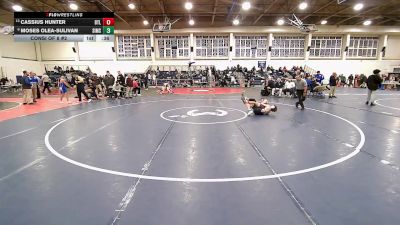 106 lbs Consi Of 8 #2 - Cassius Hunter, Bethel vs Moses Olea-Sulivan, Simsbury