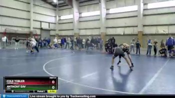 109 lbs Champ. Round 2 - Cole Tobler, Copper Hills vs Anthony Eav, Lehi
