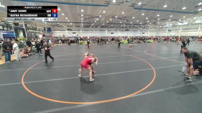 135 lbs Cons. Semi - Abby Quirk, Unattached vs Rayna Richardson, Unattached