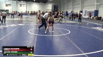 165 lbs Cons. Semi - Joshua Ducharme, Norwich vs Michael Drazek, RIT