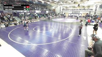 138 lbs Cons. Round 4 - Tyson Taylor, Williston vs Ben Jaime, Mead