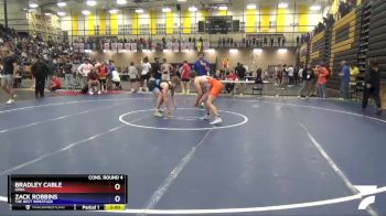 170 lbs Cons. Round 4 - Bradley Cable, Iowa vs Zack Robbins, The Best Wrestler