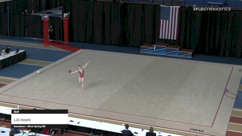 Lilli Hoehl - Ball - 2021 Rhythmic Elite Qualifier