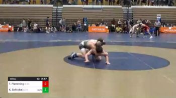 141 lbs Consolation - Tal - Reese Flemming, Bloomsburg vs Kyle Schickel, Clarion-Unattached