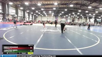 105 lbs Rd# 5- 3:45pm Friday Final Pool - Reece Movahead, Ranger WC vs Christian Wirts, Maryland Gold