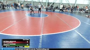 67 lbs Cons. Semi - Felicity Hammer, Lakeland WC vs Alysiah Grijalva, HotShots Wresting