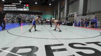 145 lbs Quarterfinal - RAYMOND RIVERA, Red Wave Wrestling vs Jesse Hernandez, Rex Putnam