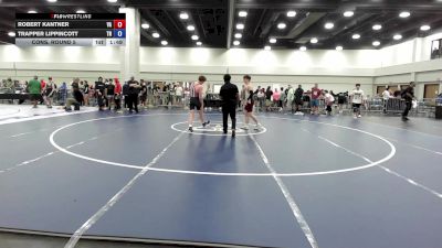 144 lbs Cons. Round 5 - Robert Kantner, VA vs Trapper Lippincott, TN