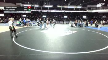 157 lbs Cons. Round 2 - Kenai Finley, Wapato vs Sawyer Evans, Cle Elum-Roslyn