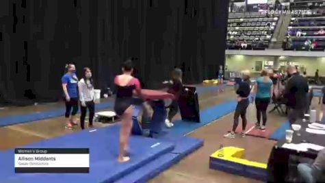 Allison Middents - Women's Group, Salute Gymnastics - 2021 Women's Xcel Region 4 Championships