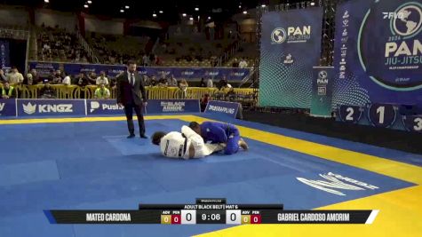 Gabriel Cardoso Amorim vs Mateo Cardona 2026 Pan Jiu Jitsu IBJJF Championship