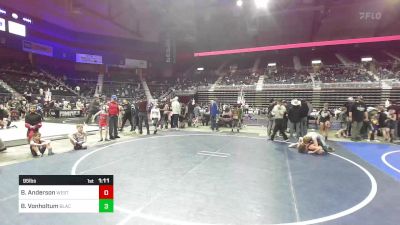 95 lbs Rr Rnd 1 - Breadyn Anderson, Western Colorado WC vs Brody Vonholtum, Black Fox Wrestling Academy