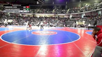 165-6A Champ. Round 1 - Callum McCormack, Buford HS vs Emmanuel Chita, Archer