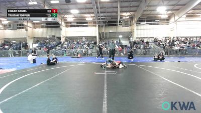 64-67 lbs Rr Rnd 5 - Chase Daniel, SEO Wrestling Club vs Tristan TOPPER, Texas Elite Wrestling Club