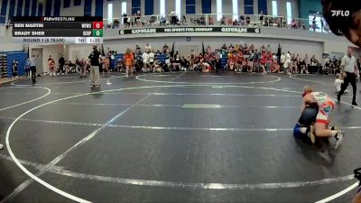 100 lbs Round 1 (6 Team) - Brady Sher, Florida Scorpions vs Ben Martin, West Forsyth WC