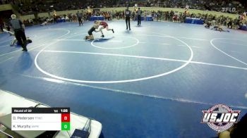 112 lbs Round Of 32 - Diesel Pedersen, Team Tulsa Wrestling Club vs Kadyn Murphy, Amped Wrestling Club