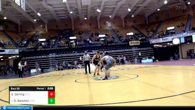 165 lbs Champ. Round 2 - Diego Sanchez, Otero Junior College vs Erik Darling, Cloud County Community College