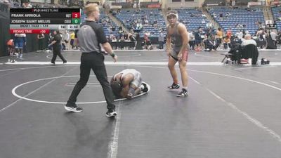 174 lbs Cons. Round 4 - Joseph Saint Melus, Colby Community College vs Frank Arriola, Northern Oklahoma College-Tonkawa