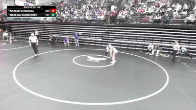 4A 100 lbs Cons. Round 1 - Kaylee Gonzalez, Jordan vs Kaylina Rasmussen, Tooele