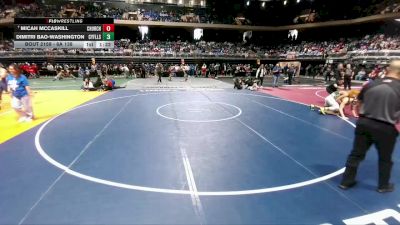 6A 138 lbs Quarterfinal - Micah McCaskill, San Antonio Churchill vs Dimitri Bao-Washington, Cypress Falls