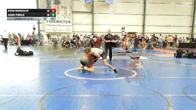 126 lbs Consi Of 64 #1 - Evan Margolis, NY vs Aden Pirkle, GA