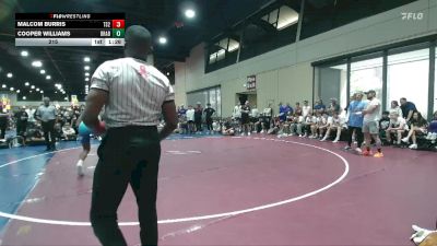 215 lbs Semis & 5th Wb (32 Team) - Malcom Burris, Team Shutt RJ vs Cooper Williams, BRAWL Black