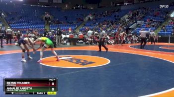 110 lbs Cons. Round 3 - Rilynn Younker, Litchfield vs Annalee Aarseth, Crystal Lake (South)