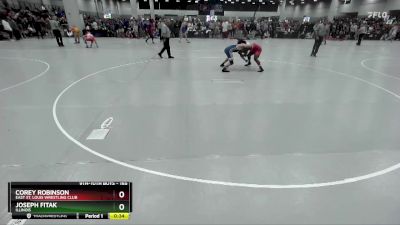 165 lbs Cons. Round 3 - Joseph Fitak, Illinois vs Corey Robinson, East St. Louis Wrestling Club