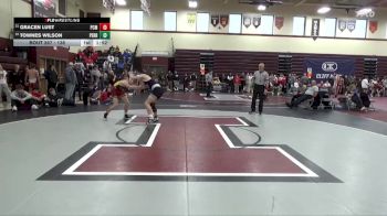 138 lbs Round 2 - Townes Wilson, Perry vs Gracen Lust, PCM, Monroe