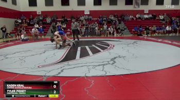 165 lbs Cons. Semi - Tyler Pisney, Crestwood, Cresco vs Kaden Kral, Garner-Hayfield/Ventura