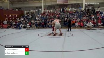 285 lbs Prelims - Sam Christensen, Baylor School vs Adam Bourgeois, Brother Martin High School